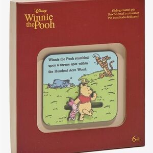 Winnie the Pooh Scene Limited Edition Sliding Enamel Pin - BoxLunch Exclusive